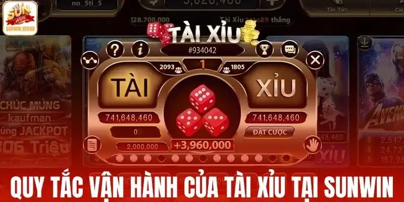 Quy tắc vận hành của tài xỉu tại Sunwin