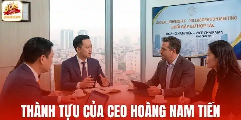 Thành tựu của CEO Hoàng Nam Tiến cho SUNWIN